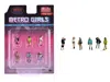 American Diorama Metro Girls 6 Piece Diecast Figure Set (6 Figures) Limited Edition To 2400 Pieces Worldwide In Multi