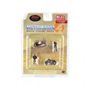 American Diorama Motomania 4 4 Piece Diecast Set (2 Figures And 2 Motorcycles) Limited Edition To 4800 Pieces Worldwi