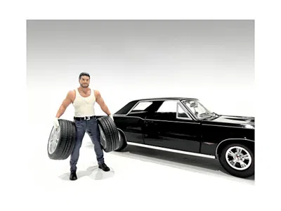American Diorama Muscle Mechanics Figure #1 For 1/24 Scale Models By