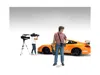 American Diorama Car Meet 1 Figurine Iv For 1/24 Scale Models By
