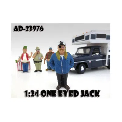 American Diorama One Eyed Jack Trailer Park Figure For 1-24 Diecast Model Cars