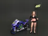 American Diorama Paddock Girl Figure For 1:18 Scale Models By