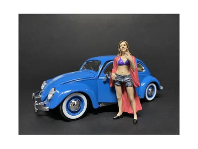 AMERICAN DIORAMA PARTYGOERS FIGURINE VIII FOR 1/24 SCALE MODELS BY AMERICAN DIORAMA