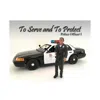 American Diorama Police Officer I Figure For 1-18 Scale Models