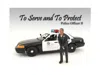 American Diorama Police Officer I Figure For 1-18 Scale Models