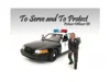 American Diorama Police Officer I Figure For 1-18 Scale Models