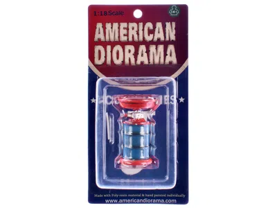 American Diorama Portable Waste Oil Drain Tank For 1/18 Scale Models By  In Multi