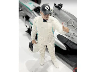 American Diorama Racing Legends 2000's Figure A For 1/18 Scale Models By  In Gray