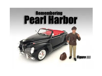 American Diorama Remembering Pearl Harbor Figure Iii For 1:24 Scale Models By  In Black
