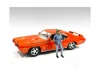American Diorama Retro Female Mechanic Iv Figurine For 1/24 Scale Models By