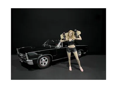 American Diorama Skateboarder Figurine I For 1/18 Scale Models By  In Black