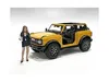 American Diorama The Dealership Female Salesperson Figurine For 1/24 Scale Models By