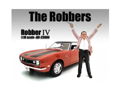 AMERICAN DIORAMA THE ROBBERS ROBBER IV FIGURE FOR 1:18 SCALE MODELS BY AMERICAN DIORAMA