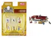 American Diorama Western Style 6 Piece Diecast Set (4 Figurines And 2 Accessories) For 1/64 Scale Models By American