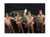 American Diorama Wwii Military Police 4 Piece Figure Set For 1-18 Scale Models
