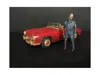 American Diorama Zombie Mechanic Figurine Iv For 1/18 Scale Models By