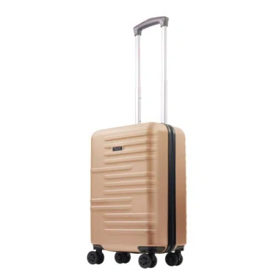 American Dreamliner 22.5" Hardside Carry-on Luggage In Gold