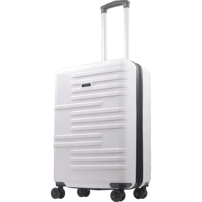 American Dreamliner 26.5" Hardside Luggage With Expansion In White