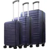 American Dreamliner 3-piece Hardside Luggage Set 22.5", 26.5", 30" In Blue