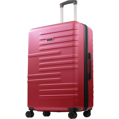 American Dreamliner 30" Hardside Luggage With Expansion In Red