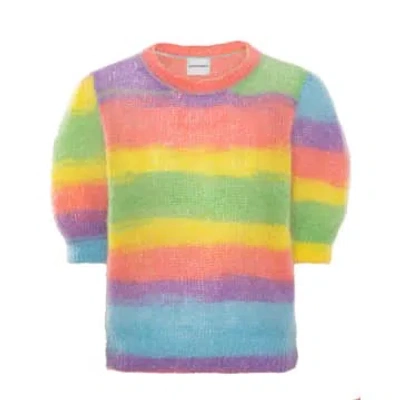 American Dreams Kenza Pullover Rainbow In Multi