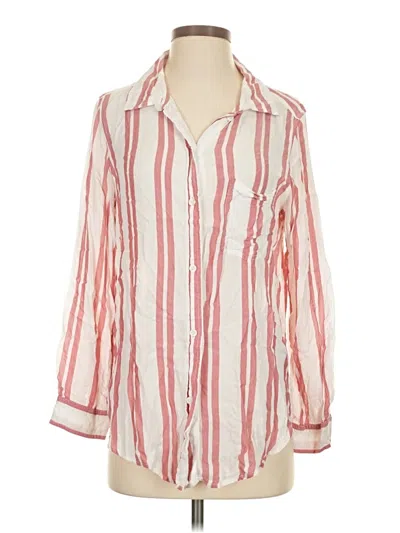 Pre-owned American Eagle Outfitters 3/4 Sleeve Blouse In Pink