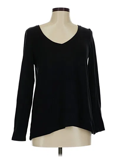 Pre-owned American Eagle Outfitters 3/4 Sleeve T-shirt In Black