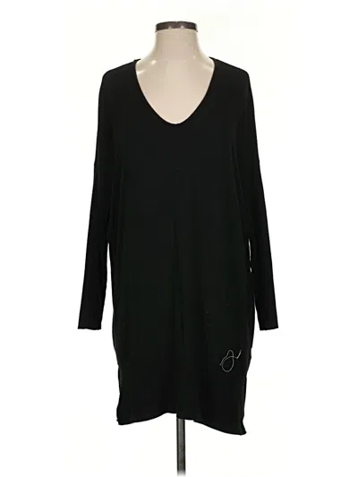 Pre-owned American Eagle Outfitters 3/4 Sleeve T-shirt In Black