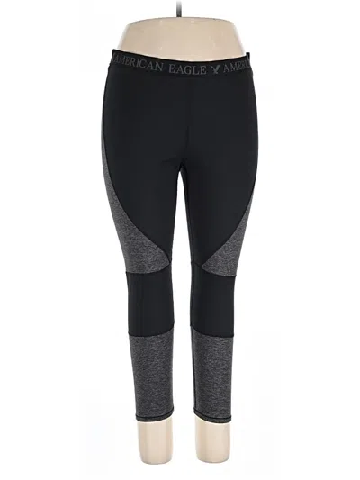 Pre-owned American Eagle Outfitters Active Pants In Black