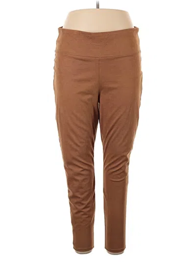 Pre-owned American Eagle Outfitters Active Pants In Brown