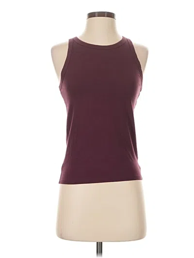 Pre-owned American Eagle Outfitters Active Tank Top In Burgundy