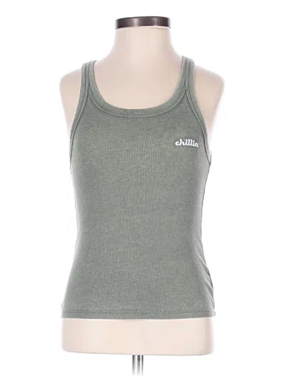 Pre-owned American Eagle Outfitters Active Tank Top In Green