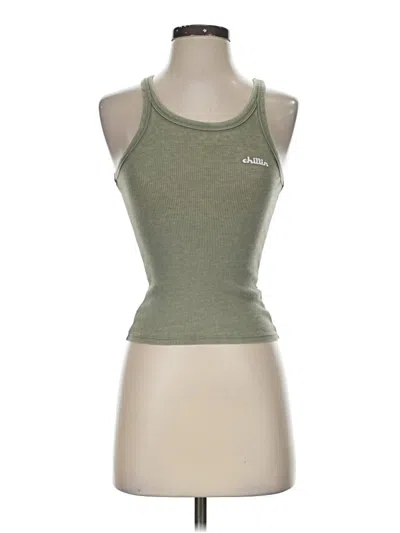 Pre-owned American Eagle Outfitters Active Tank Top In Green