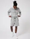 American Eagle Outfitters Ae 24/7 8" Jogger Short In Grey