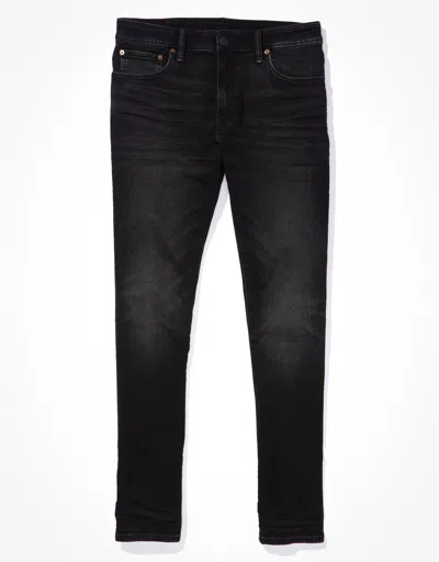 American Eagle Outfitters Ae Airflex+ Slim Jean In Black