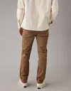 American Eagle Outfitters Ae Airflex+ Original Bootcut Jean In Brown