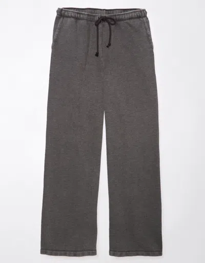 American Eagle Outfitters Ae Baggy Wide-leg Sunset Fleece Sweatpant In Pink