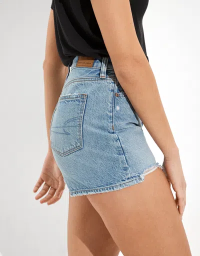 American Eagle Outfitters Ae Denim Mom Shorts In Multi