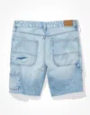 AMERICAN EAGLE OUTFITTERS AE DREAMY DRAPE DENIM LOW-RISE BAGGY SHORT