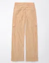 AMERICAN EAGLE OUTFITTERS AE DREAMY DRAPE STRETCH CORDUROY SUPER HIGH-WAISTED BAGGY WIDE-LEG PANT