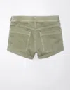 American Eagle Outfitters Ae Dreamy Drape Stretch Easy Shortie In Green