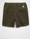 American Eagle Outfitters Ae Flex 7" Corduroy Lived-in Trekker Short In Multi