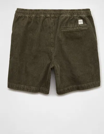 American Eagle Outfitters Ae Flex 7" Corduroy Lived-in Trekker Short In Multi