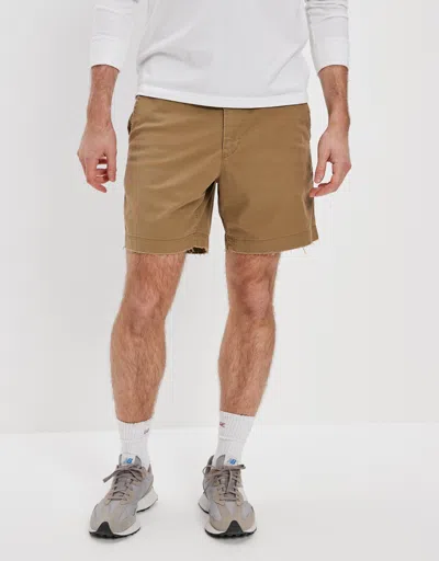American Eagle Outfitters Ae Flex 7" Lived-in Khaki Short In Multi