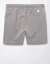 American Eagle Outfitters Ae Flex 7" Lived-in Trekker Short In Grey