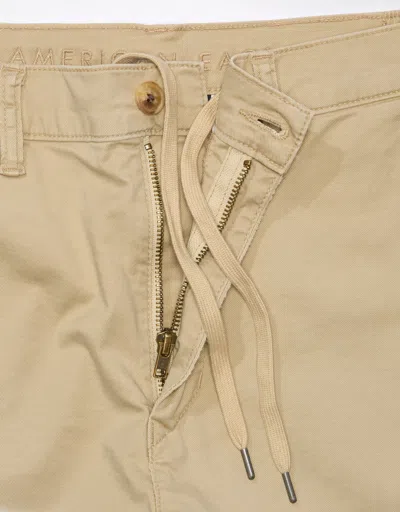 American Eagle Outfitters Ae Flex 7" Weekend Khaki Short In Green