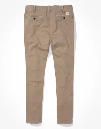 American Eagle Outfitters Ae Flex Skinny Lived-in Khaki Pant In Multi