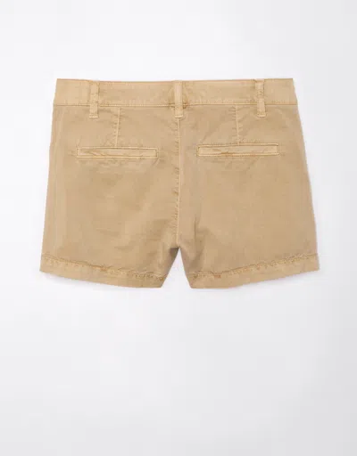 American Eagle Outfitters Ae High-waisted Trouser Short In Green