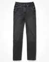 American Eagle Outfitters Ae Highest Waist Baggy Straight Jean In Black