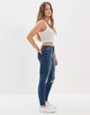 American Eagle Outfitters Ae Lu(x)e Ripped High-waisted Jegging In Multi